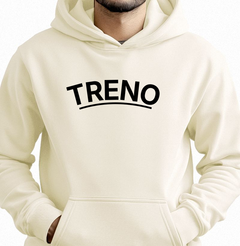 Hoodie Moletom TRENO | Disciplina e Conforto no Seu Ritmo