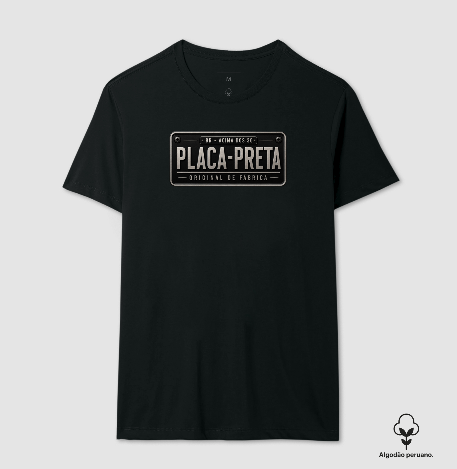 Placa Preta | Original de Fábrica | Versão 2