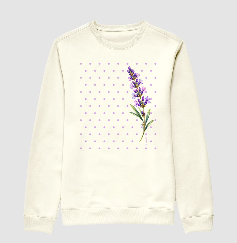POÁ LAVANDA - Suéter Moletom