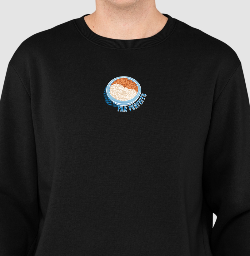 Suéter Moletom Arroz e Feijão