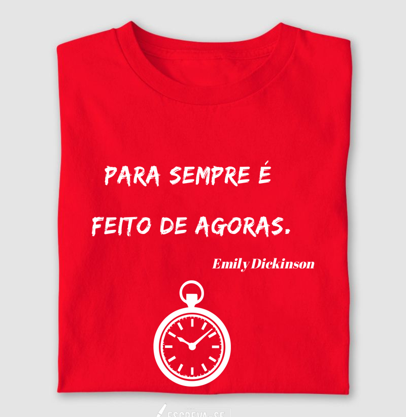 Para sempre é feito de Agoras.
