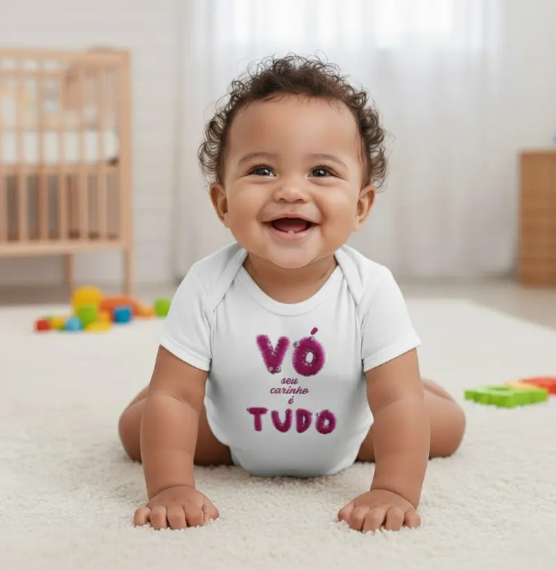 Body Bebê Vovó Afeto