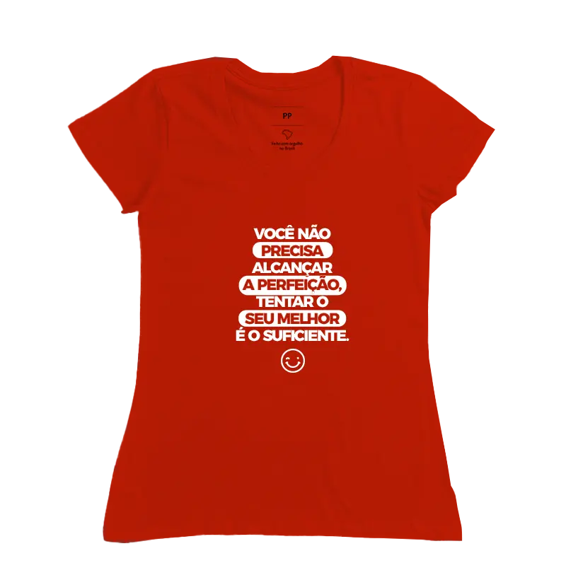 CAMISETA TENTE SEU MELHOR