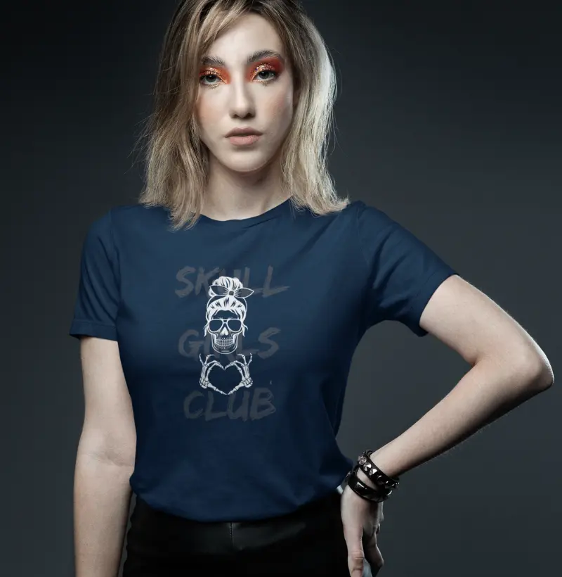 Baby Look Skull Girl Club