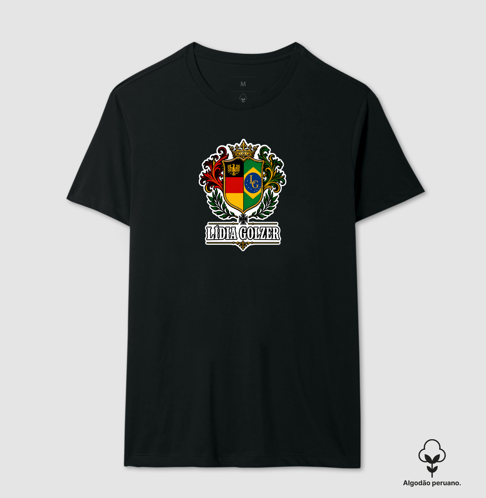 Lídia Golzer - Camiseta Algodão Peruano