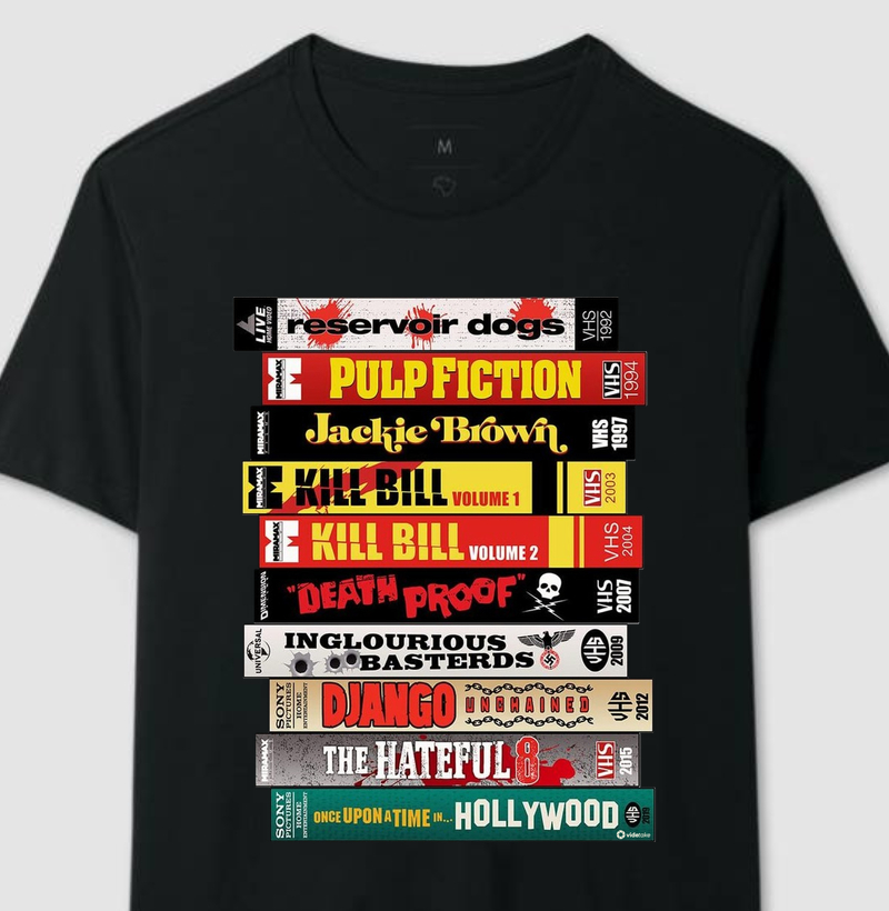 Filmografia Quentin Tarantino em VHS
