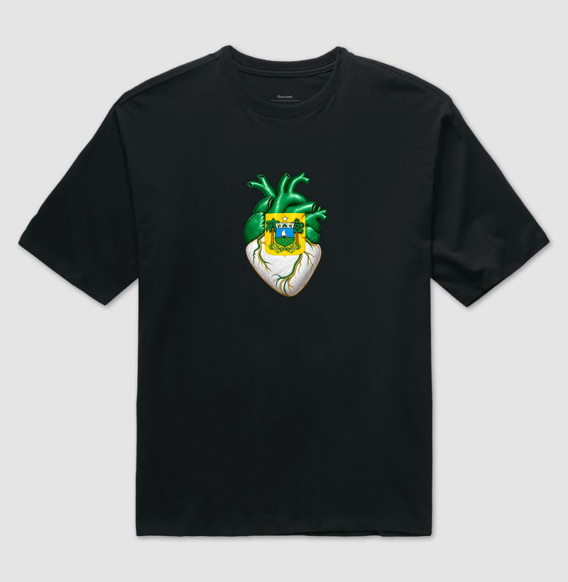 Rio Grande do Norte | Coração - Camiseta Oversized