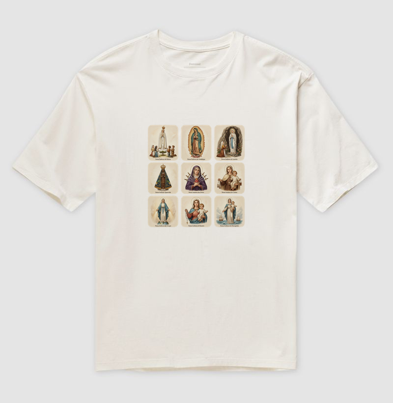 Camiseta Oversized Uma só Mãe