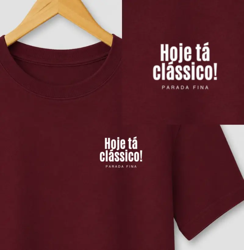 hoje tá clássico!