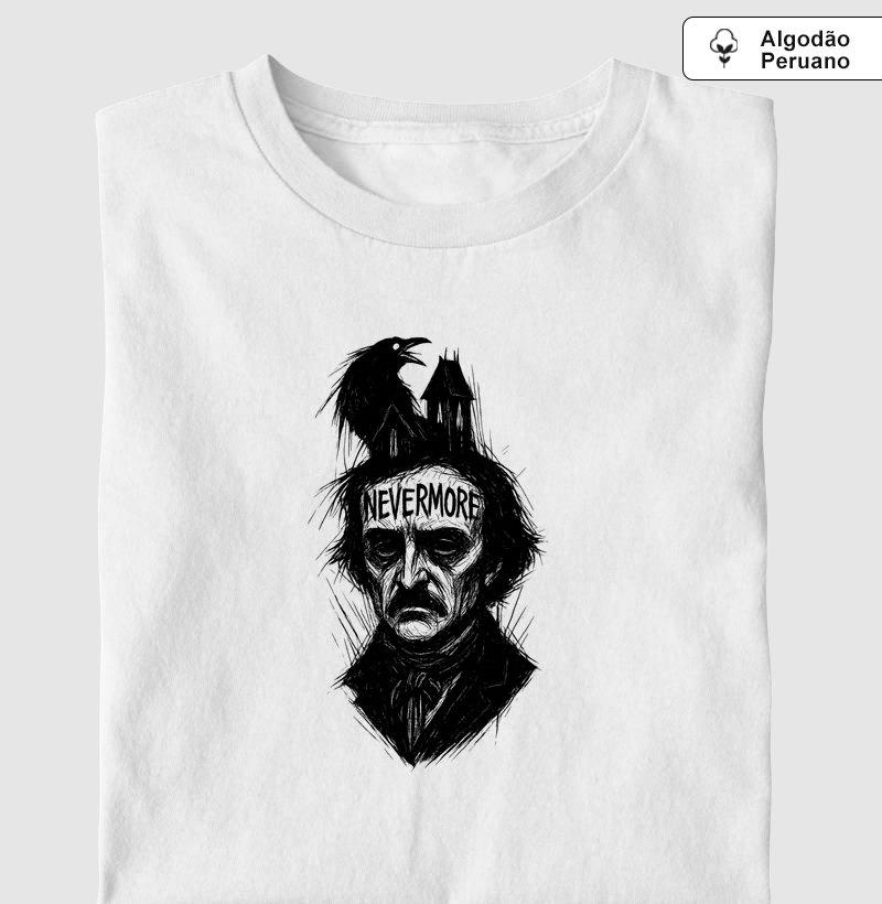 Camiseta - Edgar Allan Poe Dark