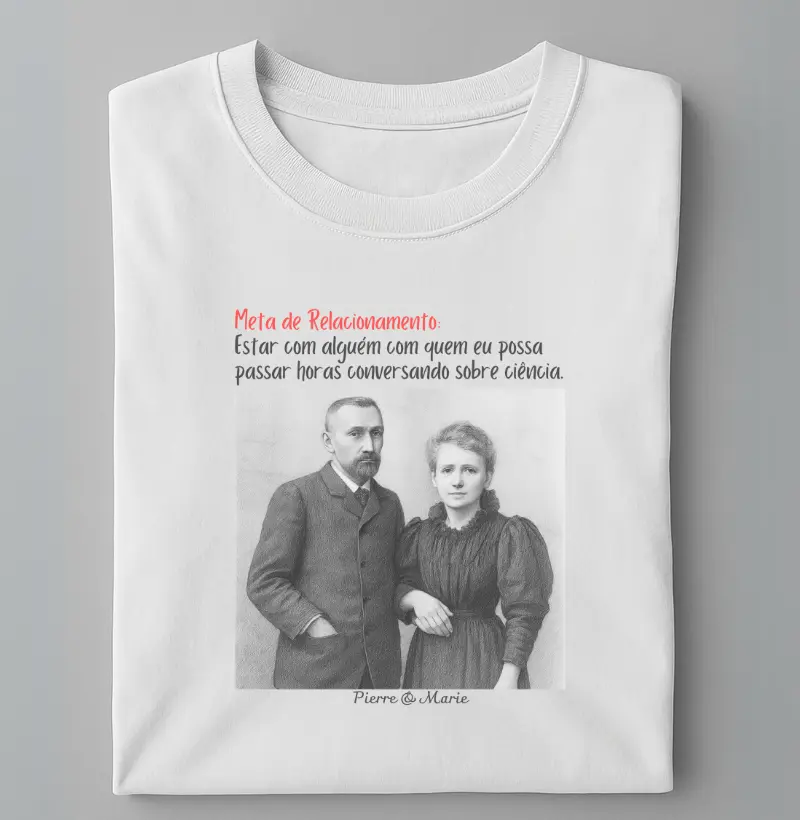 Meta de Relacionamento: Pierre e Marie Curie