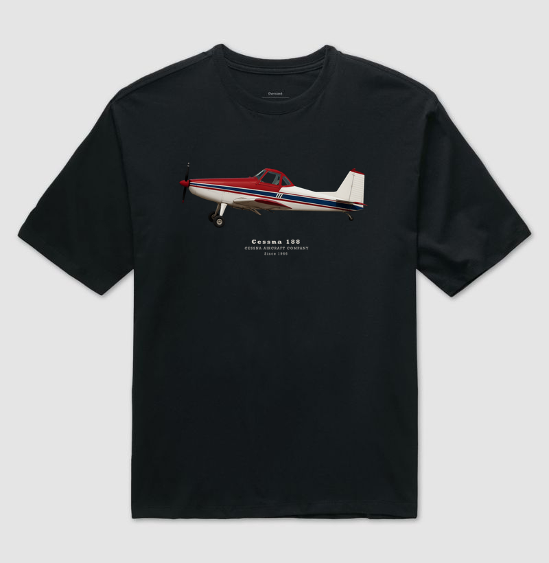 Cessna 188 - Vermelho e Azul