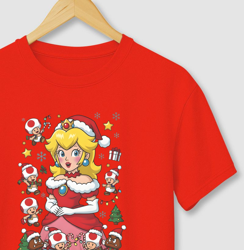 Princesa Peach - Feliz Natal