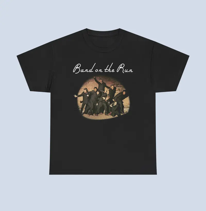 Camiseta Band On The Run Cover