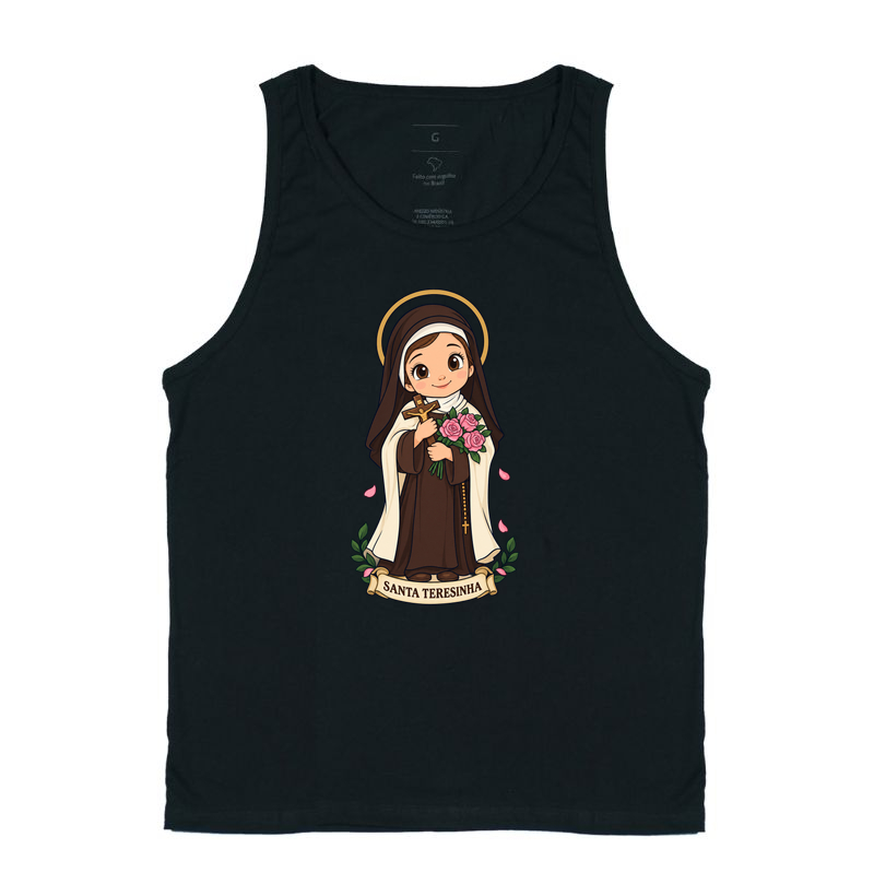 Santa Terezinha estilo chibi