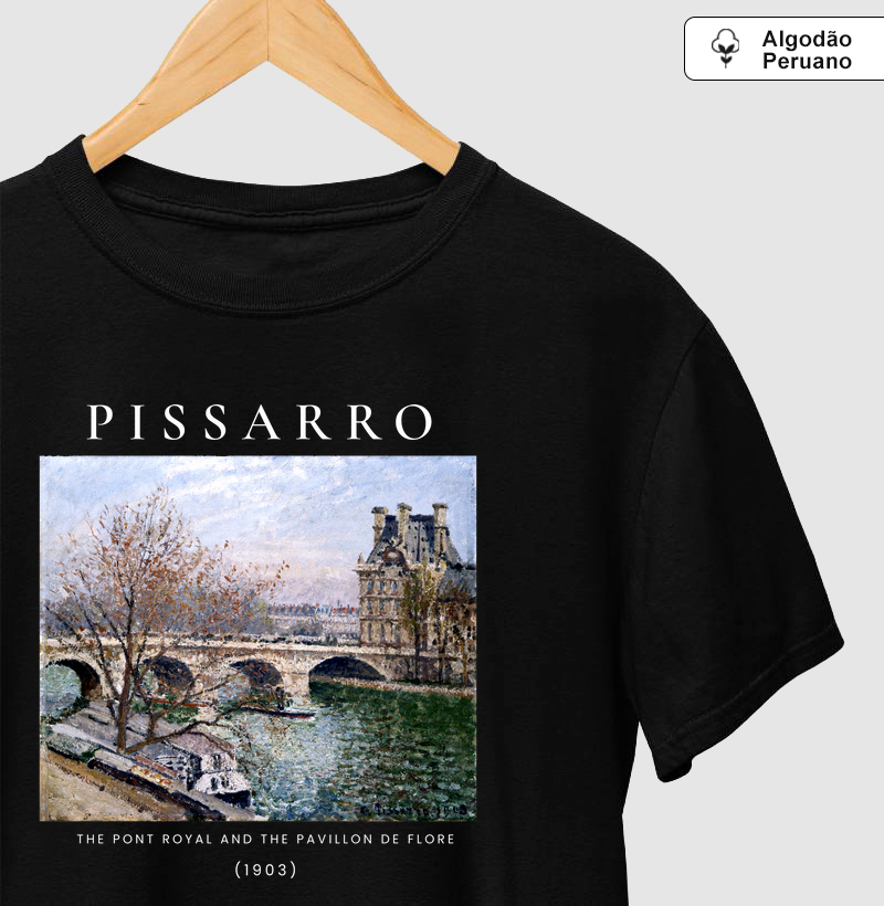 The Pont Royal and the Pavillon de Flore (1903) - Camile Pissarro