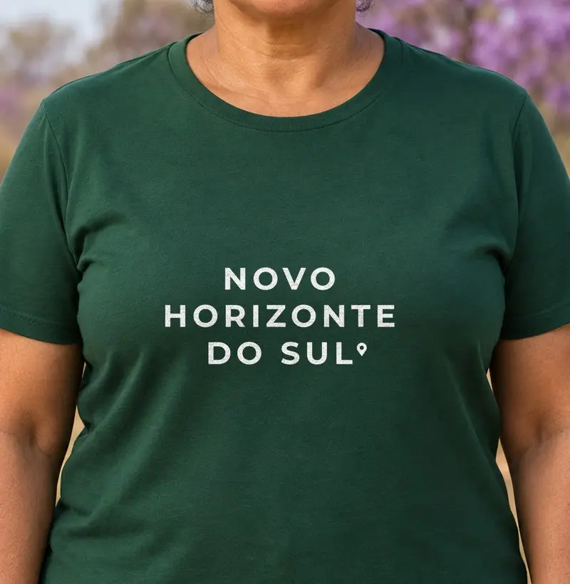 Novo Horizonte do Sul | Pin MS - Camiseta