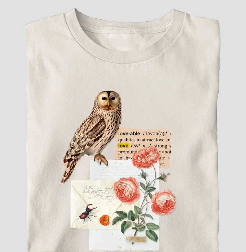 Colagens - Amor de Coruja Oversized