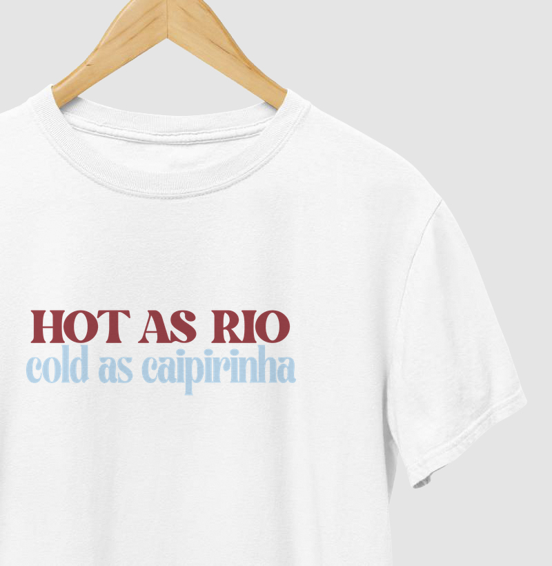 Hot as rio, cold as caipirinha