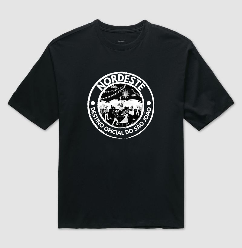 Camiseta Nordeste Destino Oficial do São João | Coleção São João 2026 | Excursionista