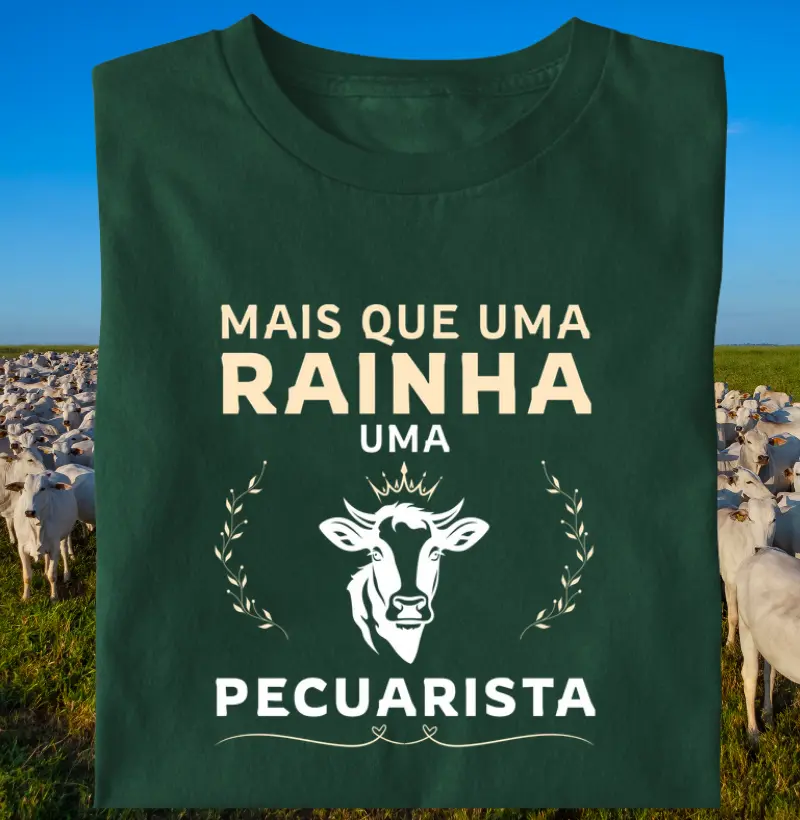 Mais que uma rainha, uma pecuarista