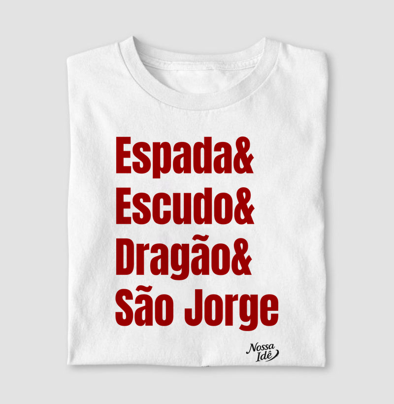 Espada& Escudo& Dragão& São Jorge