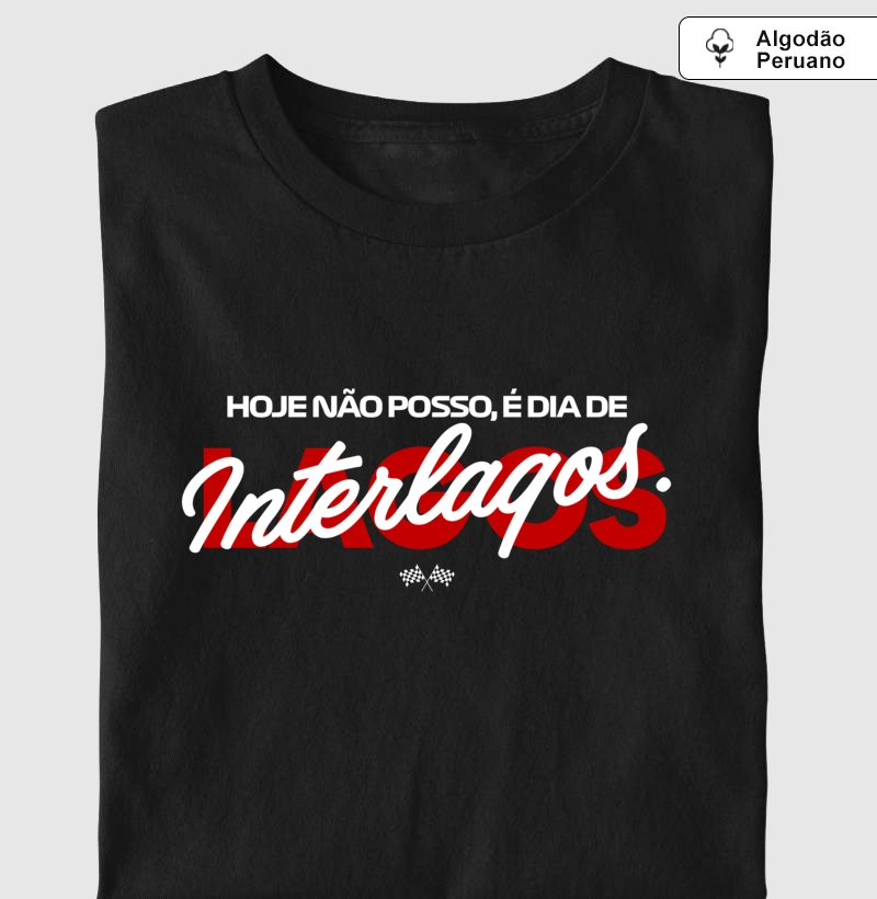Hoje não posso, é dia de Interlagos.