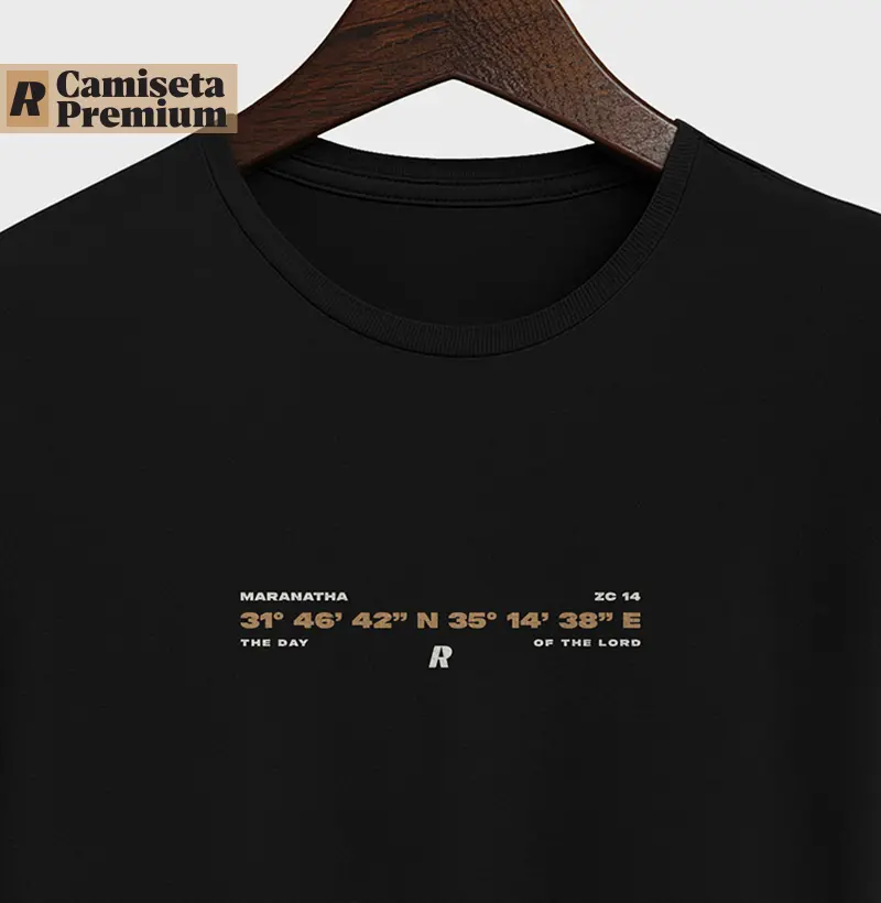 Camiseta THE DAY OF THE LORD - Algodão Peruano