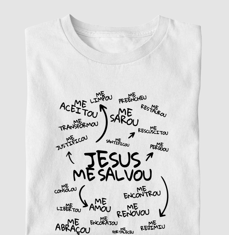 Jesus me Salvou Frases