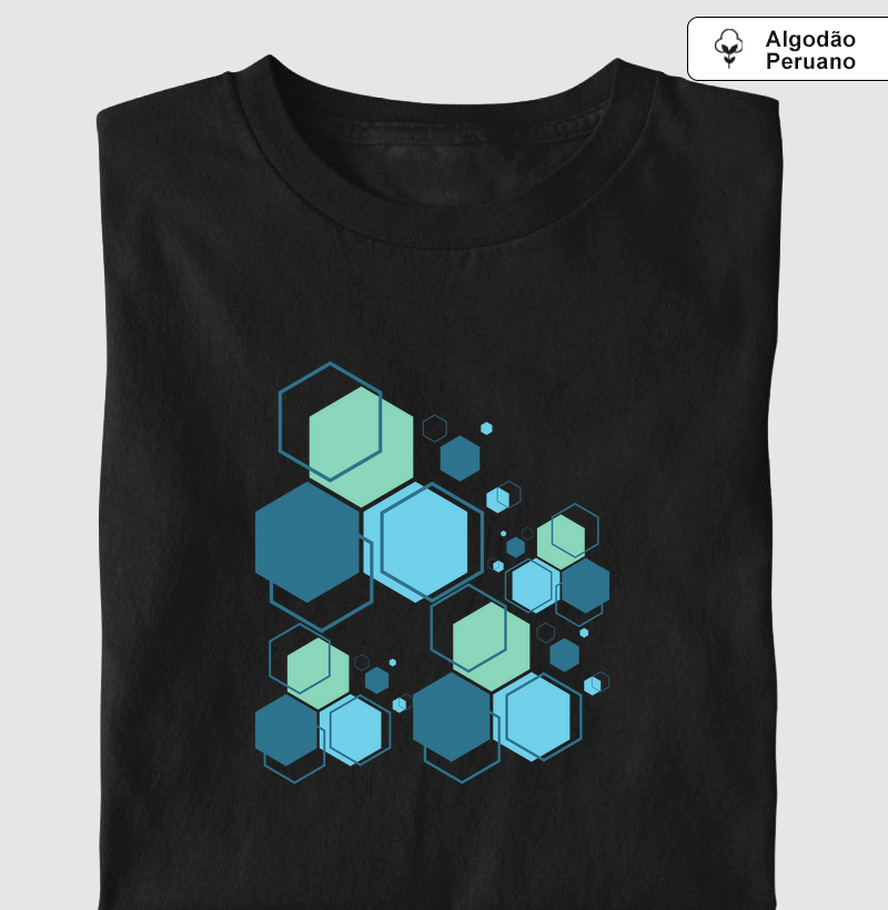 Camiseta Minimalista Quadrados Owl Basic