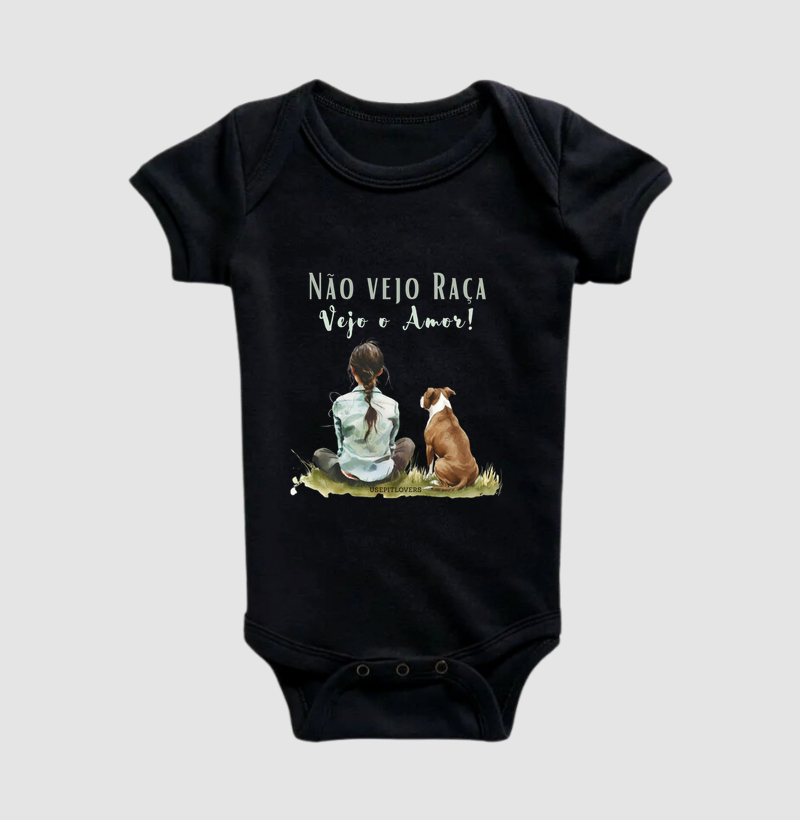 NÃO VEJO RAÇA VEJO AMOR