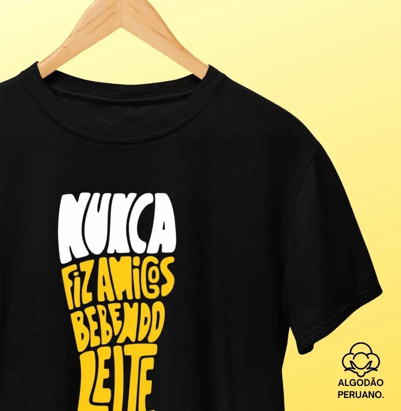 Nunca Fiz Amigos Bebendo Leite