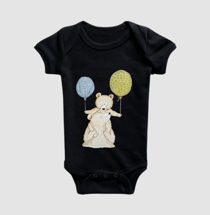 Ursos com balões - ele