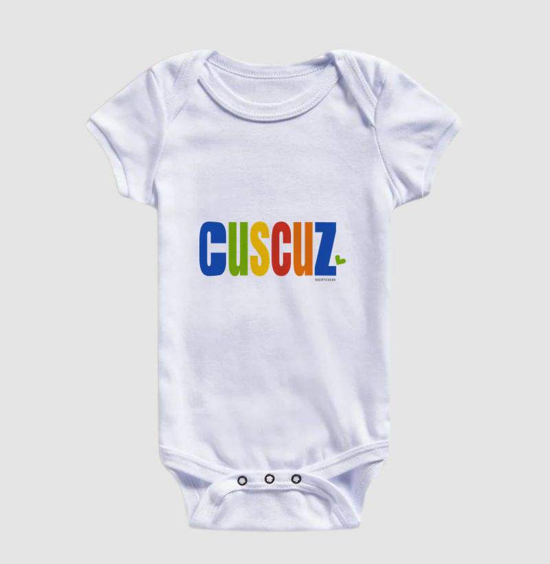 Body Infantil Cuscuz | OxenteWear