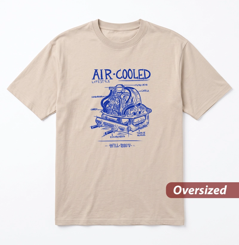 Aircooled Lifestyle - Camiseta Oversized