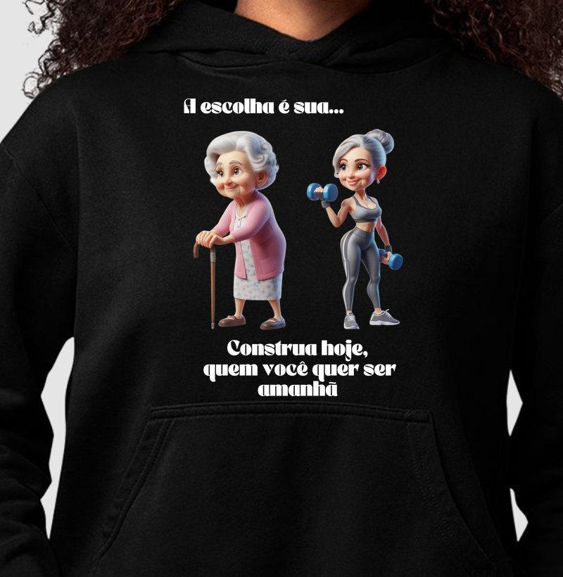 A escolha é sua.. construa hoje quem você que ser amanhã