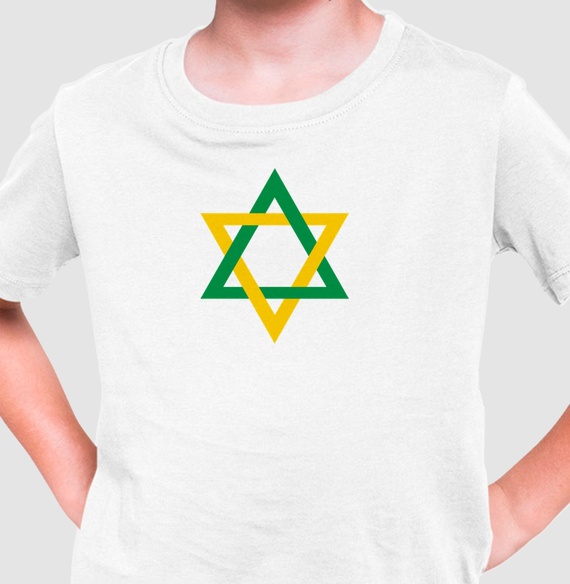 Maguen David Brasil! - Camiseta Infantil