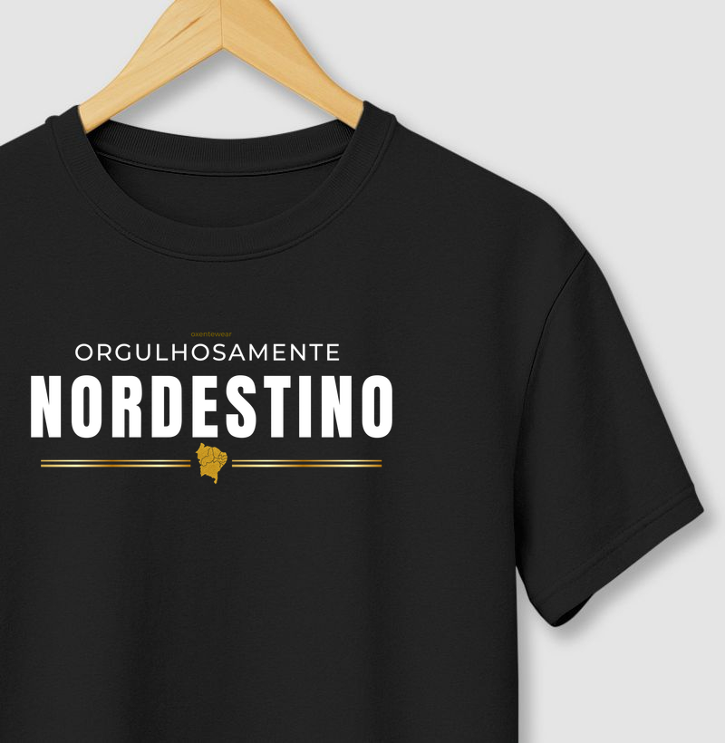 Camiseta Orgulhosamente Nordestino - Camiseta