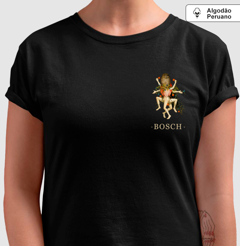 Surrealismo Dark Art Hieronymus Bosch Coruja Minim Premium 