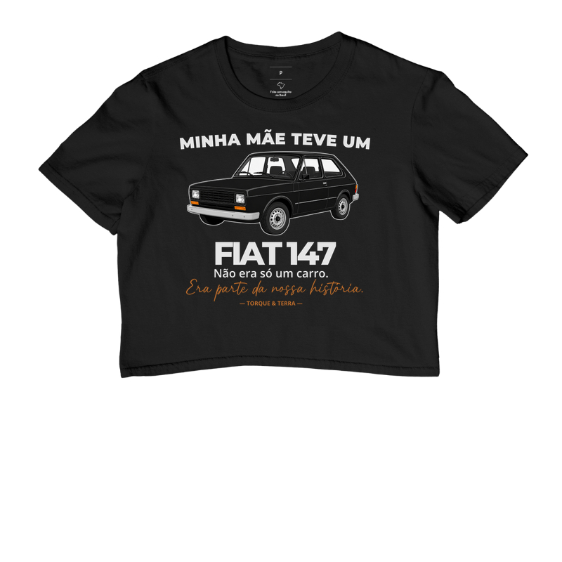 Minha mãe teve um  - Fiat 147 - preto