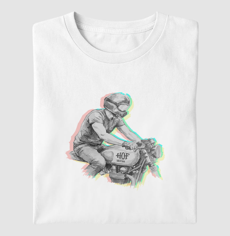 Camiseta estampada hall of fame - draw