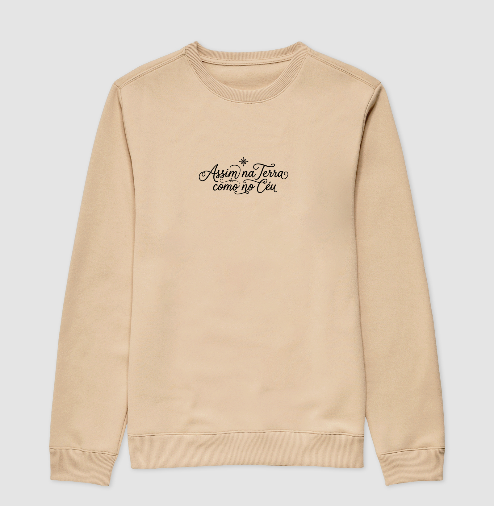 Camiseta Assim na Terra como no Céu | Presente Dia dos Namorados Católico