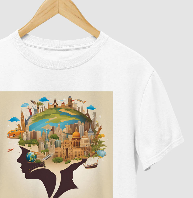 Um mundo de possibilidades na cabeça