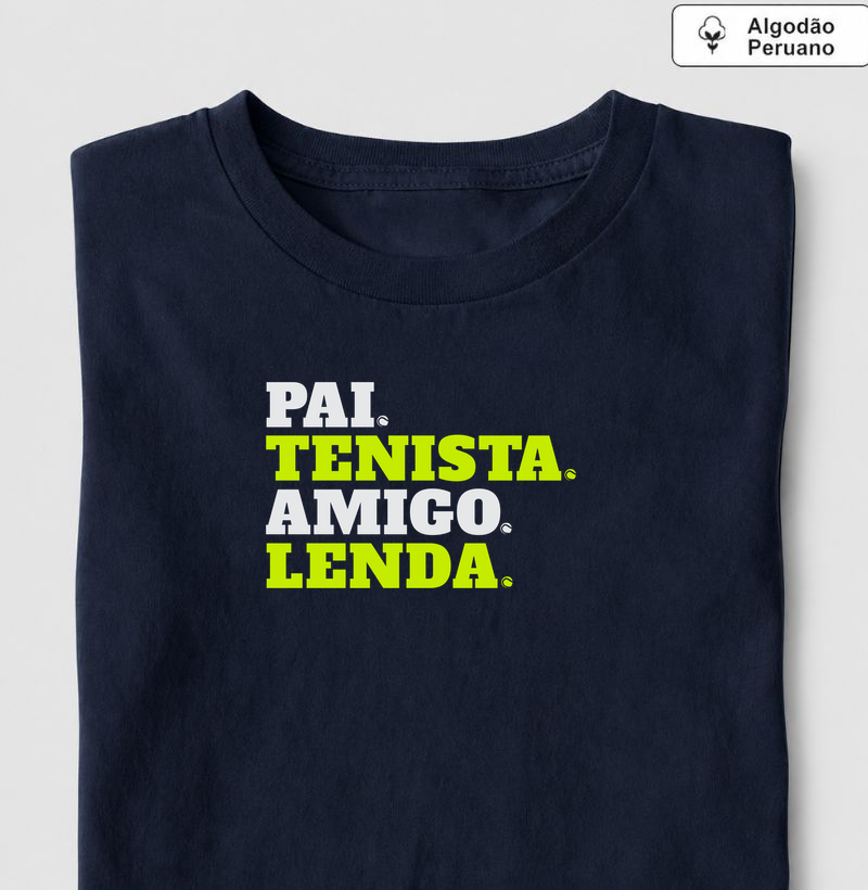 Pai amigo! - Camiseta Algodão Peruano
