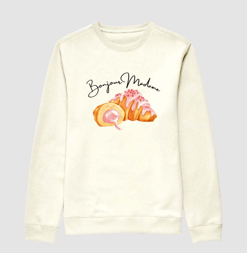 Moletom - Bonjour Madame