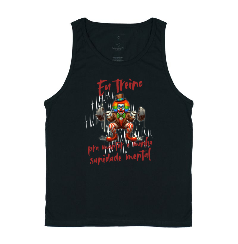 Eu treino pra manter minha sanidade mental