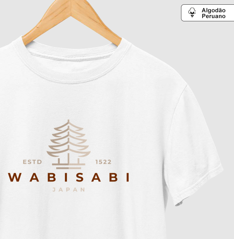 Camiseta Algodão Peruano Wabisabi
