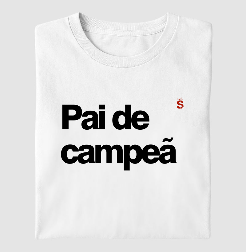 Pai de campeã