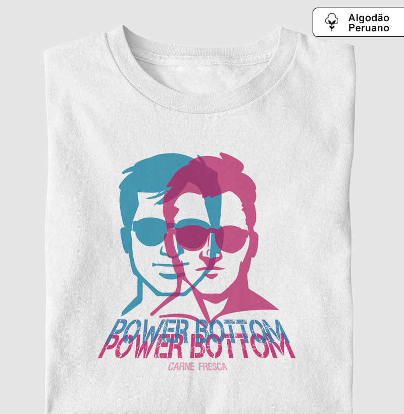 pink and blue power bottom