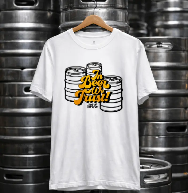 In Beer We Trust Barrel - New Brew